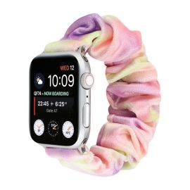 scrunchie casual wrist band soft strap for iwatch apple watch