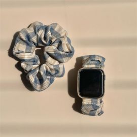 hair scrunchie watch band soft strap for iwatch apple watch