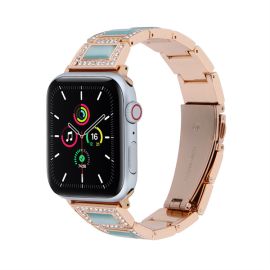 luxury metal band diamond bracelet For iWatch apple watch