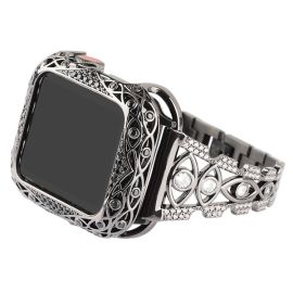 ten eyes bling bracelet stainless steel strap for iwatch apple watch