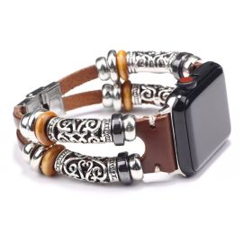 retro wild bracelet leather strap for iwatch apple watch
