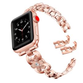 flower metal bracelet alloy strap for iWatch apple watch
