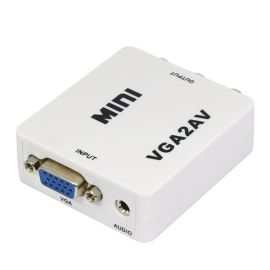 fhd vga to av adapter video converter box