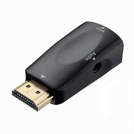 hdmi to vga adapter male to female video cable convertor
