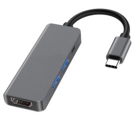 4 in 1 type-c hub to hdmi 2 usb 3.0 pd adapter dock