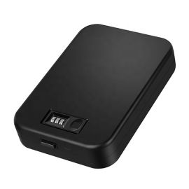 portable pistol fingerprint safe box