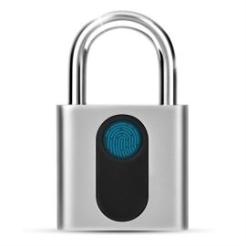 quick unlock rechargeable fingerprint padlock smart lock