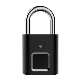 quick unlock fingerprint padlock door cabinet smart lock