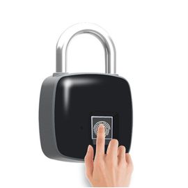 waterproof fingerprint padlock door cabinet smart lock