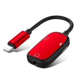 3 in 1 lighting to 3.5mm jack adapter for iphone