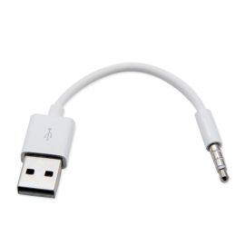 3.5mm Jack to usb aux charge cable audio adapter ipod