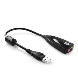 external usb sound card 7.1 adapter 5hv2 usb to 3.5mm jack