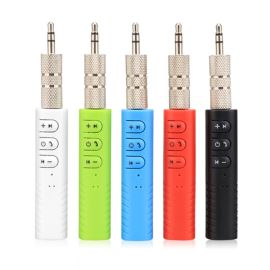 bluetooth aux car wireless music player audio adapter receiver