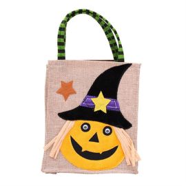 canvas halloween treat bags tote goody bag 