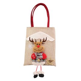 Christmas gift bags 3D tote bag for kids