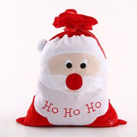 santa sacks christmas santa claus velvent drawstring bag