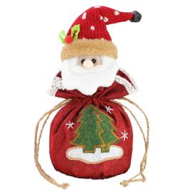 Christmas santa gift bags candy sacks xmas decoration