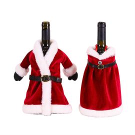 christmas wine bottle covers merry christmas decorations