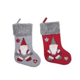 fireplace hanging christmas stockings xmas gift socks decoration
