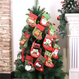classic christmas stockings xmas pendants tree decoration