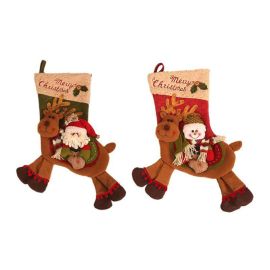 3D large christmas stockings xmas decoration