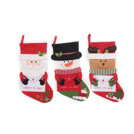 lovely christmas stockings candy sack xmas decoration
