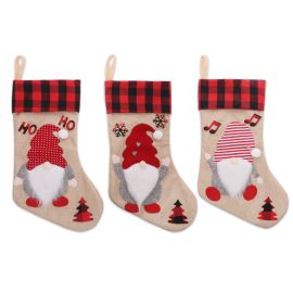 gnome christmas stockings decoration xmas tree hanging pendant