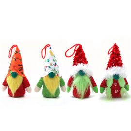 lighted plush gnomes tomte christmas decoration