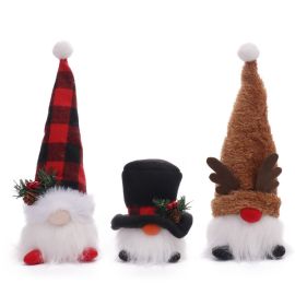 lighted gnome tomte ornament plush christmas decoration