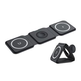 3 in 1 foldable magsafe wireless charger