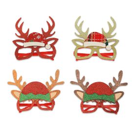 Christmas elf glasses frames party decoration