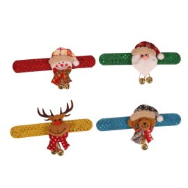 lighted christmas clap wraps xmas wristbands