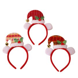 christmas bell hat headband xmas hair bands