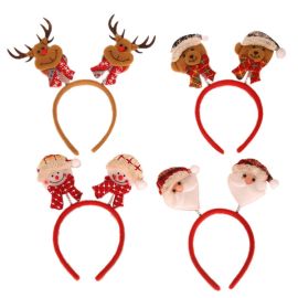 classic christmas headbands xmas costume hair hoops decoration