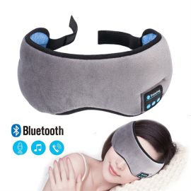 wireless stereo bluetooth headphone soft sleeping eye mask