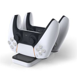 dual PS5 controller charging station