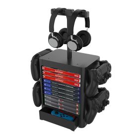 PS5 Xbox Switch game disk storage tower holder