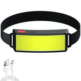 LED bar COB headlight rechargeable headlamp