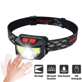 ultra bright XPG COB headlight rechargeable sensor headlamp