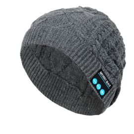 wireless headphone bluetooth music knitted hat earphone winter cap