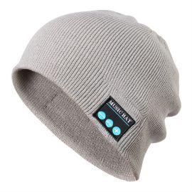 winter bluetooth music knitted hat wireless headset beanie