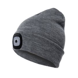 LED beanie lighting knitted hat