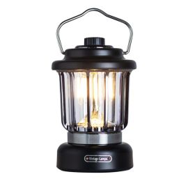 outdoor retro camping light rechargeable LED hanging lamp