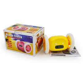 mobile wheel escape electronic alarm clock