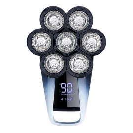 6 in 1 rechargeable electric shaver 6 floating heads