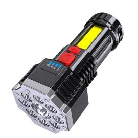 9 LED COB flashlight outdoor long range spotlight