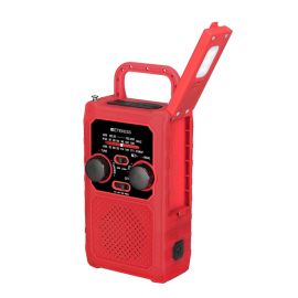 Retekess TR201 AM FM NOAA emergency solar portable radio flashlight