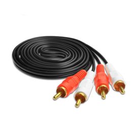 Stereo Hi-Fi Double RCA Male to Male Audio Cable