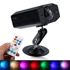 Youoklight 1PCS 12W Rgbw Light Color Changing Mini Led Water Wave Ripple Effect Lamp