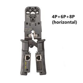 network cable stripper telephone line pliers with net tester
